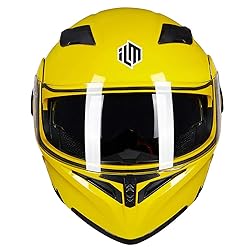 ILM Motorcycle Dual Visor Flip up Modular Full Face