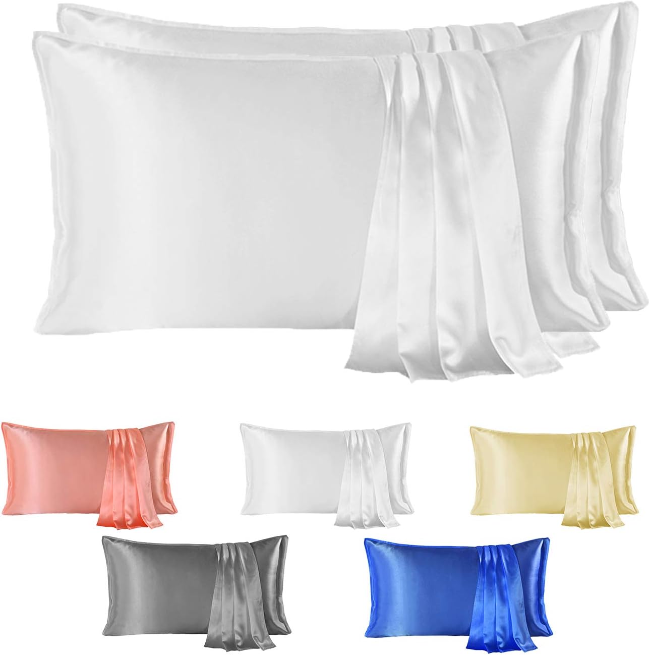 Since Silk 100% Mulberry Silk Pillowcase 2 Pieces Set