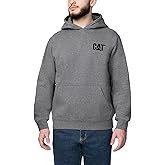 CAT Caterpillar Men's Trademark Hoodies with Embroidered Front Logo