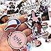 66pcs Stranger Things PVC Waterproof Cartoon Sticker for Scrapbooking Album Skateboard Wall Guitar Stickers