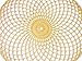 HeartsforLove Torus Vortex 18K Gold Plated Healing Grid
