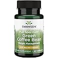 Swanson Full Spectrum Green Coffee Bean 400 Milligrams 60 Capsules