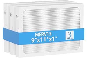COOYAFAN 9 x 11 x 1 MERV 13 Replacement Dehumidifier Filter Compatible with Santa Fe Compact70, Ultra70, Element, Compact2, UA 65H dehumidifier Models, 3 Pack
