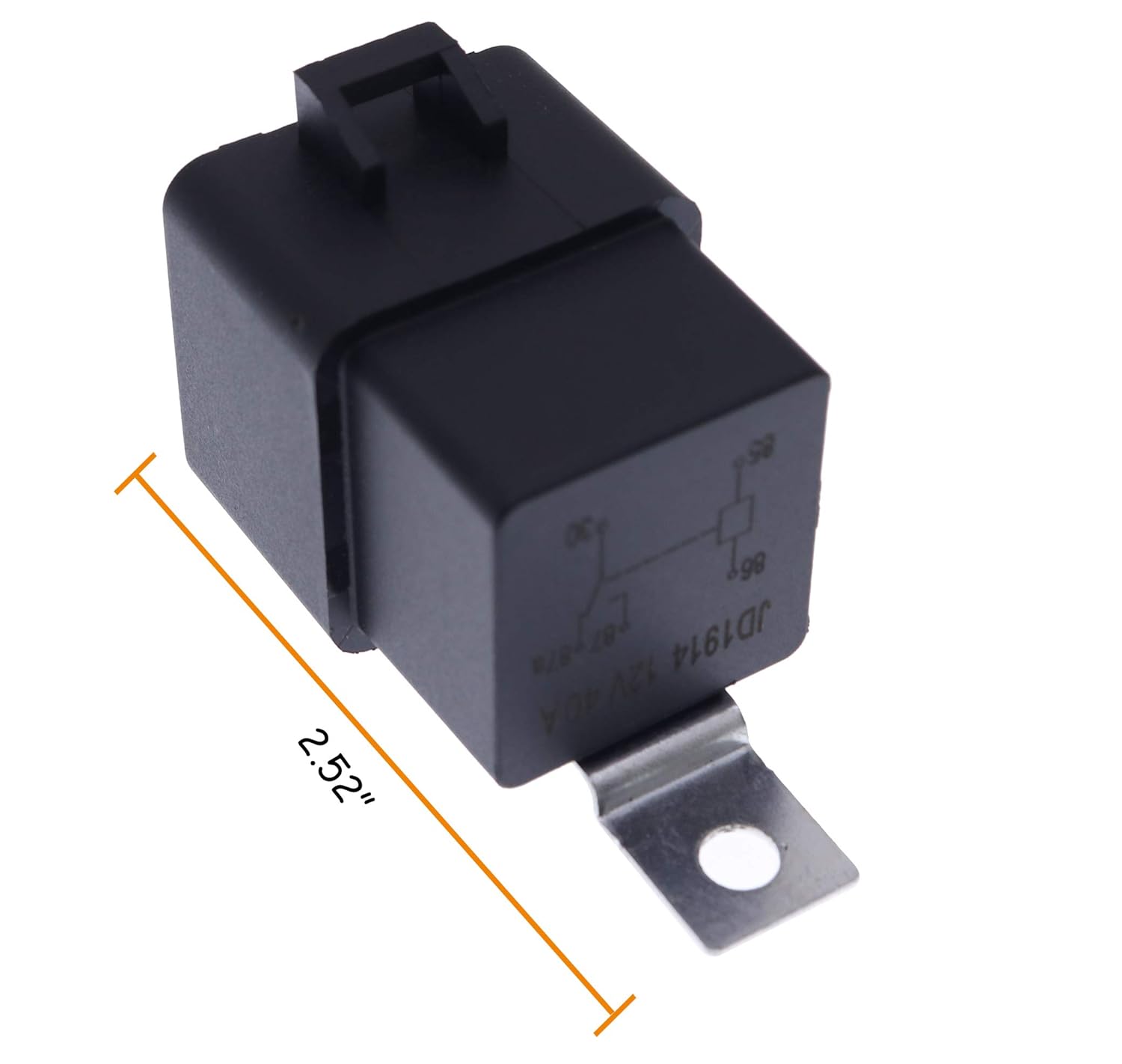 Jeenda 2PCS Relay 882751A1 3854138 73040 828151 40A 12V for JD Axle