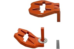 ADAMOSS T-Post Gate Hinge Pins, Hang a gate from a Metal T Post, Easy to Install,Hang a gate of Any Farm or Garden from a Metal T Post