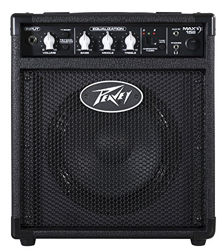 combo de amplificador de bajo peavey max 158 de 20 vatios