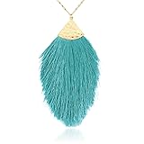 RIAH FASHION Antique Bohemian Silky Thread Fan
