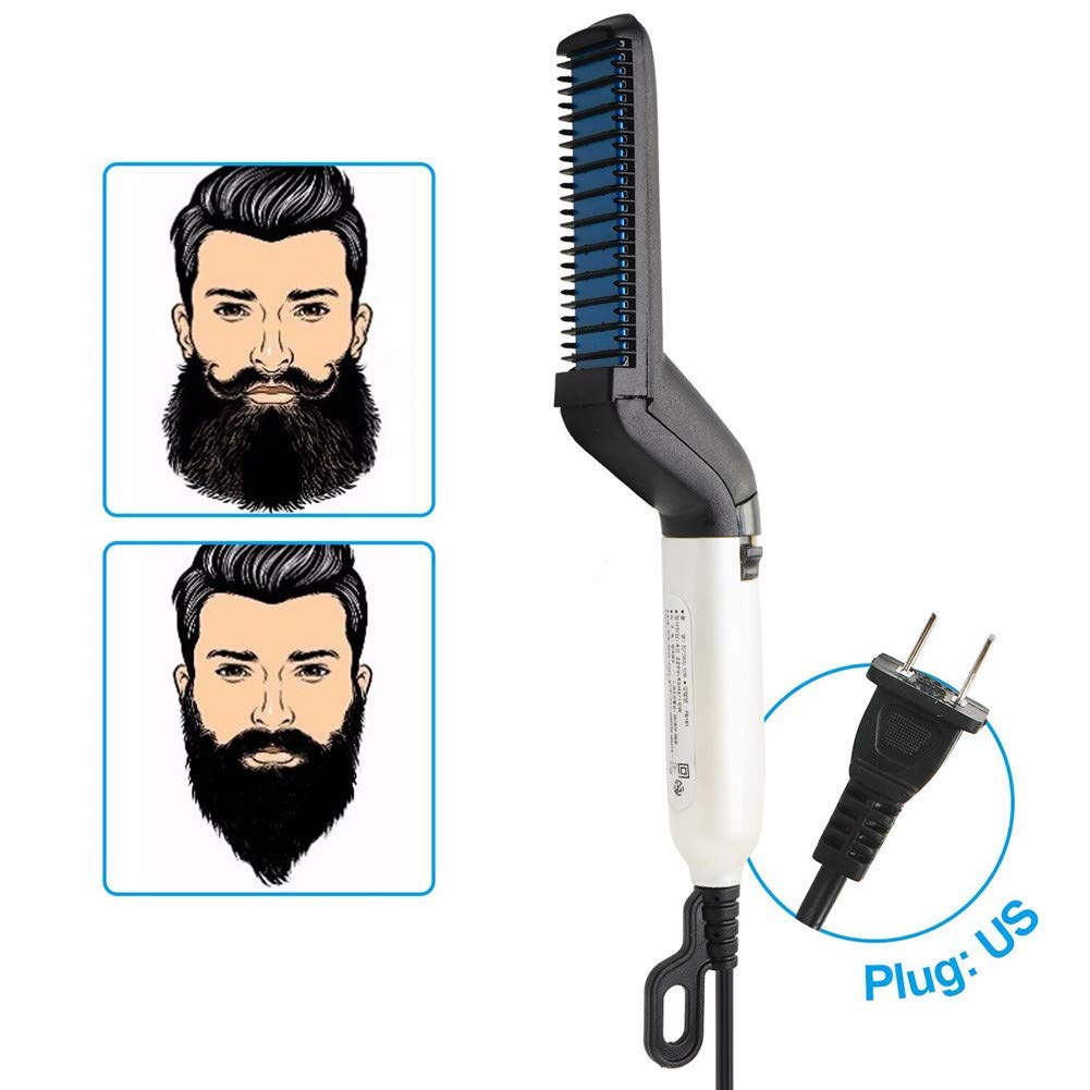 Buy Beard Straightener For Men 2019 Quick Straightening Heat