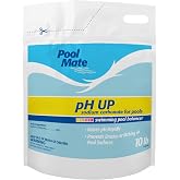 Pool Mate 10-Pounds Premium pH Up for Swimming Pools | 100% Sodium Carbonate, Raises pH, pH Increaser, Easy To Use, Works Fast