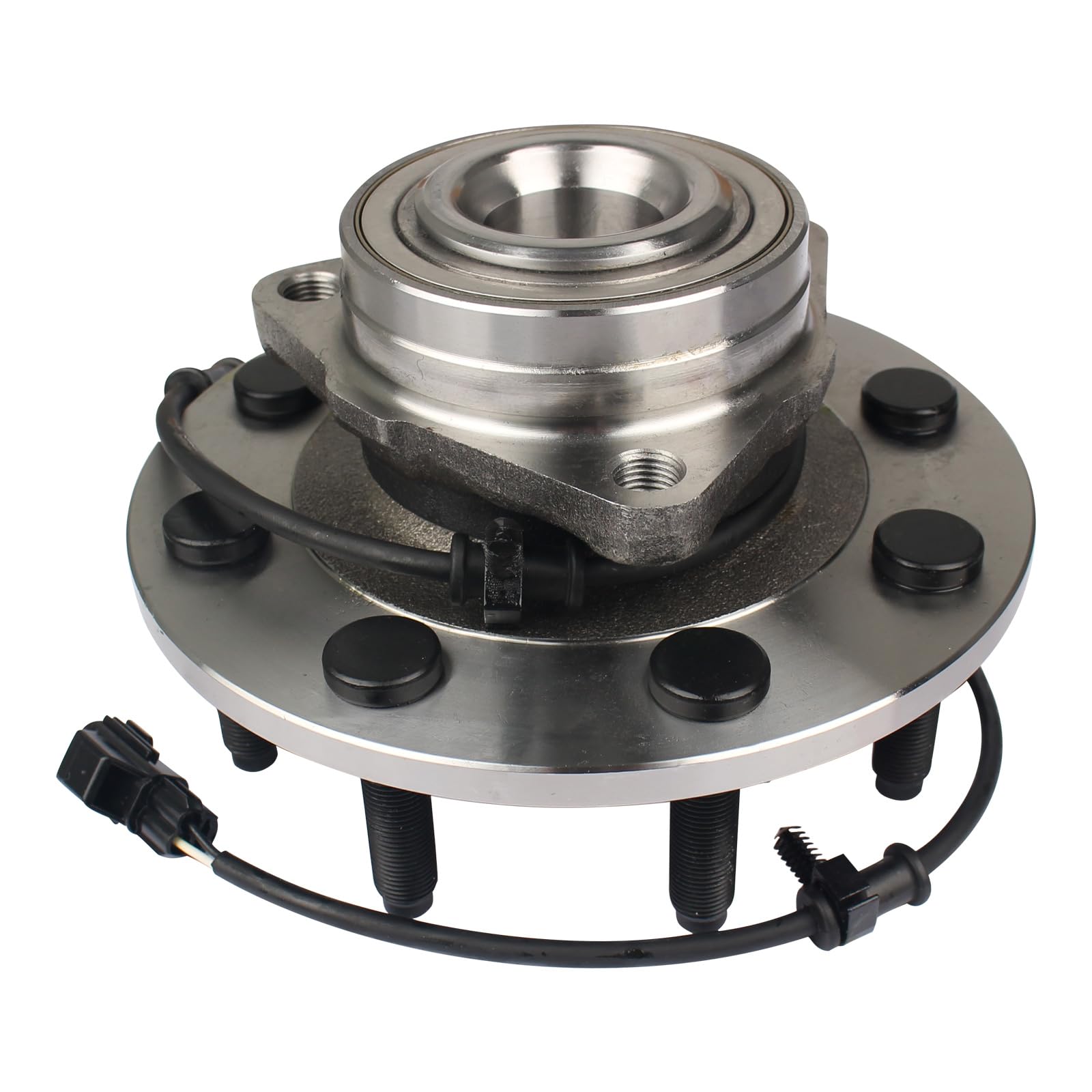 Photo 1 of KUSATEC 515089 Front Wheel Bearing and Hub Assembly Compatible with 2003-2005 Dodge Ram 2500 3500, 8 Lug Bolts w/ABS
