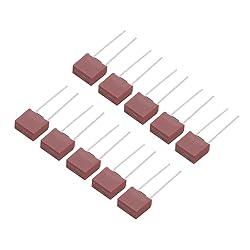 uxcell 30Pcs DIP Mounted Miniature Square Slow Blow