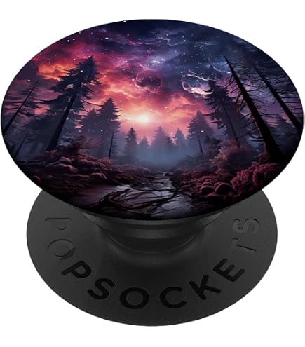 thumbnail image 2 of Whimsical Galaxy PopSockets PopGrip: Swappable Grip Ghana 2 of 14