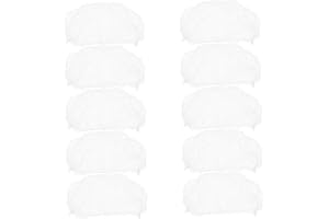 HEALEEP 10pcs Invisible Fine Mesh Hair Nets for Ballet Bun Lightweight Elastic Hair Net for Women Nurses and