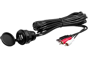 BOSS Audio MUSB35 Universal USB/3.5mm Auxiliary Interface Mount