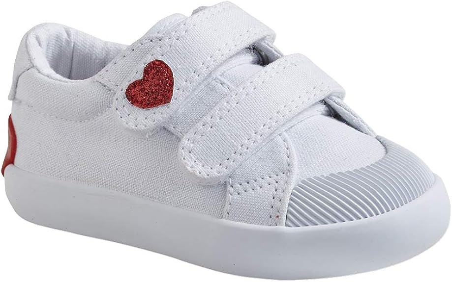 Tennis en toile bébé fille Clearance
