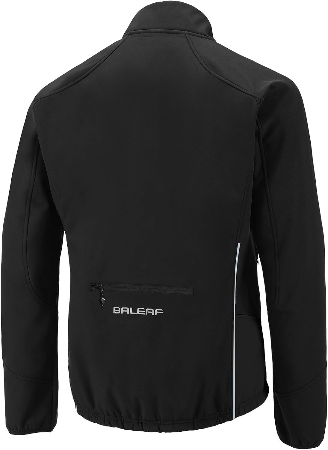 BALEAF Men's Windproof Cycling Running Jacket Thermal Softshell Water-Repellent Lightweight Windbreaker Winter : Clothing