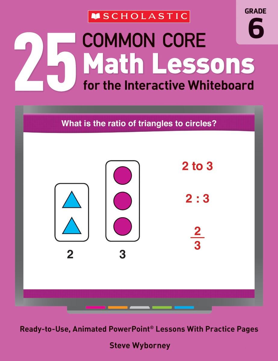 Amazon Com 25 Common Core Math Lessons For The Interactive