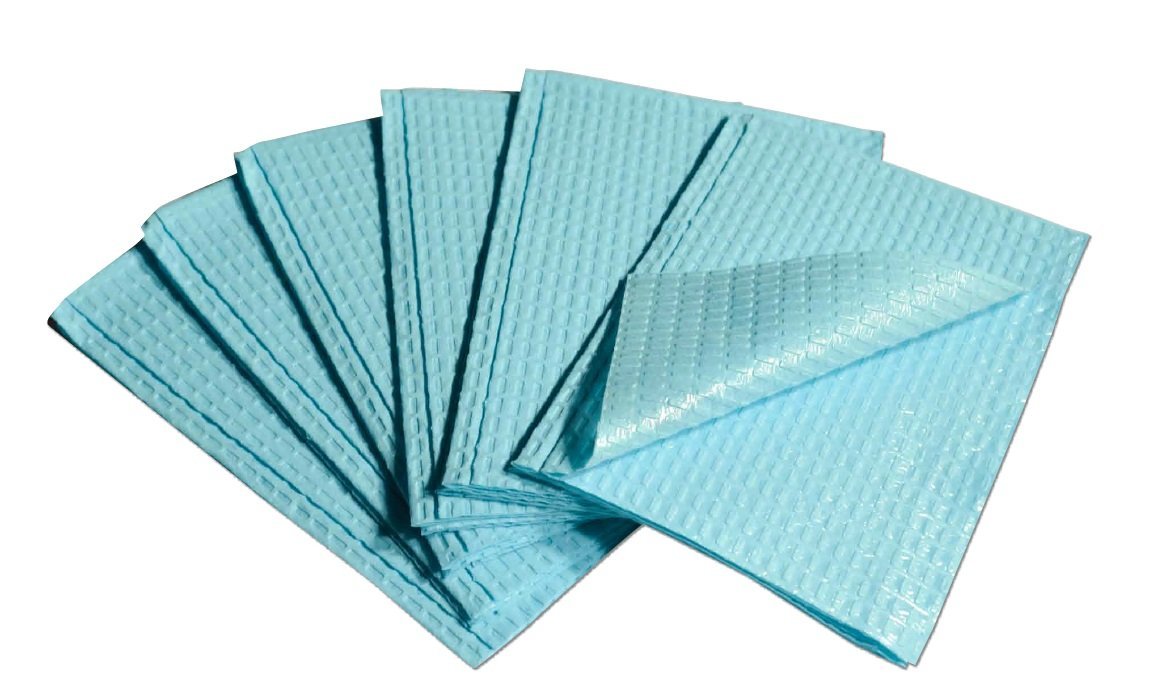 Avalon Papers 1053 Dental Bib Polyback Towel, 2Ply Tissue + Poly, 13'' x 18", 618125179275 eBay