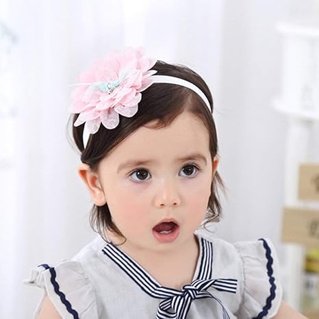 Accessoires De Coiffure Pour Bebe Bebe Enfants Accessoires Pour Les Cheveux Bebe Bandeau Dentelle Fleurs Elastique Coiffure Articles Pour Bebe