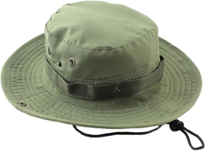 Amazon Yiyilai かっこいい サファリハット バケットハット 帽子 女の子 男の子 コットンハット キッズサンバイザー つば広帽子 カジュアル アウトドア 日焼け グリーンc 帽子 通販