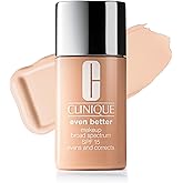 Clinique Even Better Makeup Liquid Foundation SPF 15 With Vitamin C For Dry + Oily Combination Skin Types | Medium Coverage + Natural Finish | Evens Skin Tone + Reduces Dark Spots