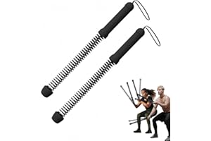 VYNORAXIS Ropeless Battle Rope Battle Ropes for Home Gym - 2PCS workout ropes with Non-Slip Handles, Durable Workout Ropes for All Fitness Levels