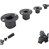 2025 Low Profile Impact Socket Adapter Set, Industrial Drive Ratchet & Wrench Adapter Set for Tight Spaces,4PC Hardware Kit: 