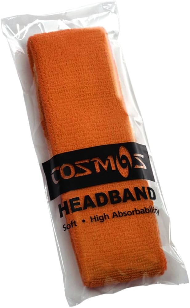 Cosmos Cotton Sports Basketball Headband/Sweatband Head Sweat Band/Brace (Pack of 7) : Clothing