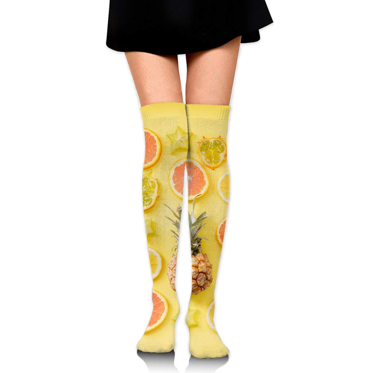 Pinakoli Calcetines hasta la rodilla Naranja Mujer Atlético Sobre ...