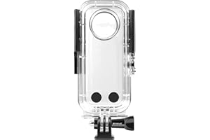 PULUZ 30m/98ft Dive Case for Insta360 X3 Underwater Waterproof Housing Cover Protective PC Shell Photography Housings with Bracket Insta 360 X3 Camera Accessories