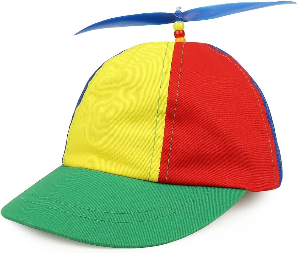 Armycrew Cotton Child's MultiColor Propeller Helicopter Unstructured