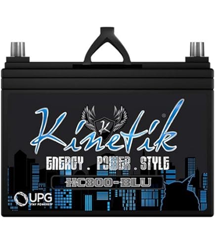 Amazon.com: Kinetik (HC800-BLU) Black Power Cell Battery : Automotive