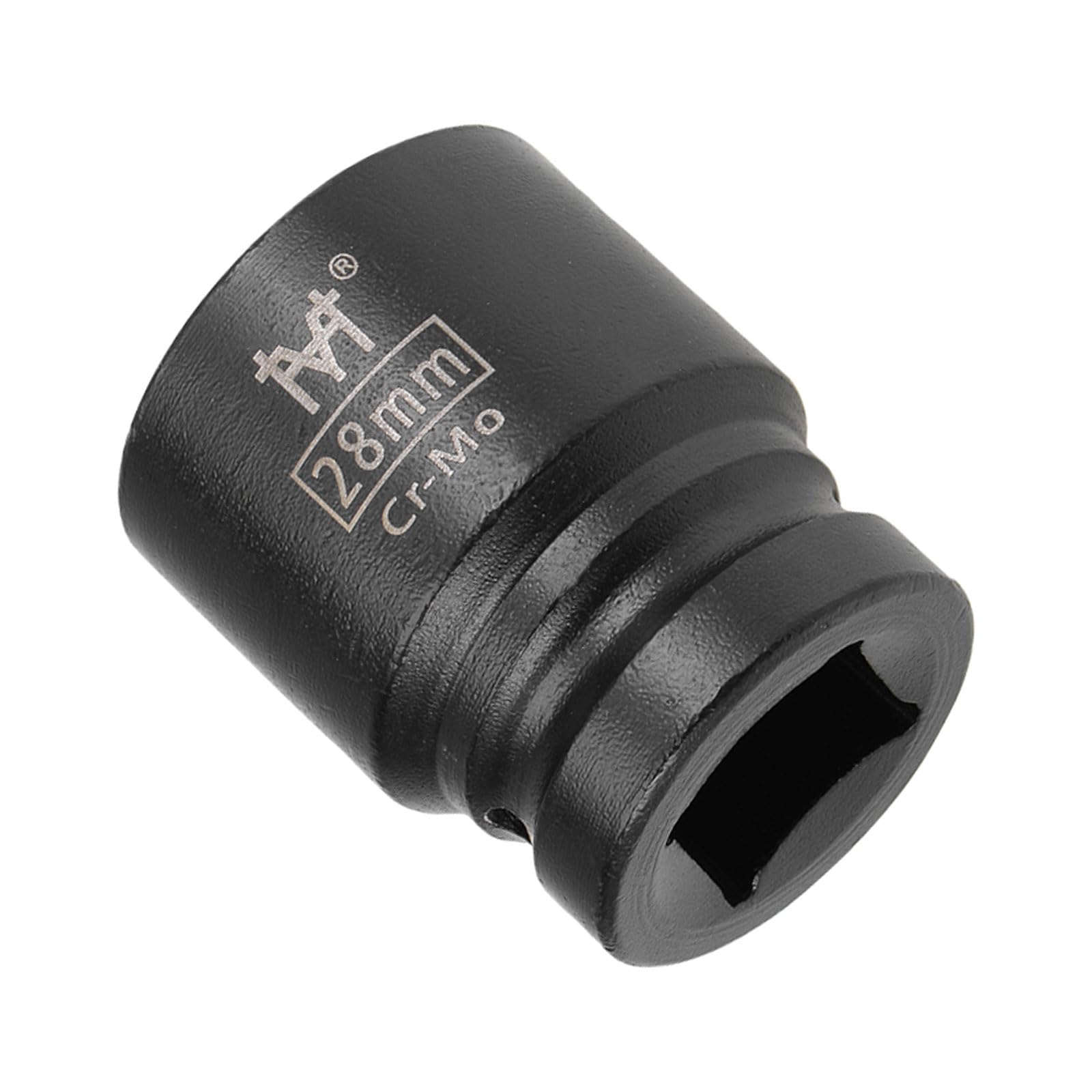 CoCud Shallow Impact Socket, 3/4" Drive 28mm Socket, Cr-Mo Steel Hex Wrench Socket - (Applications: for Home Maintenance)