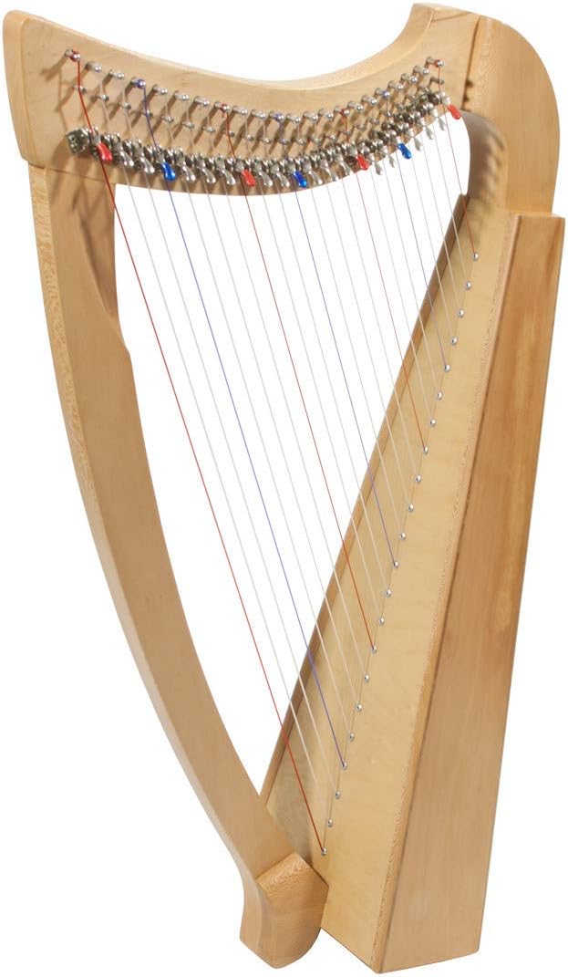 Roosebeck 22-String Heather Harp w/Full Chelby Levers