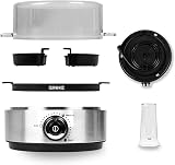 Duronic EB40 BK Electric Egg Boiler 7 Eggs Steamer 400W 220-240V view 8