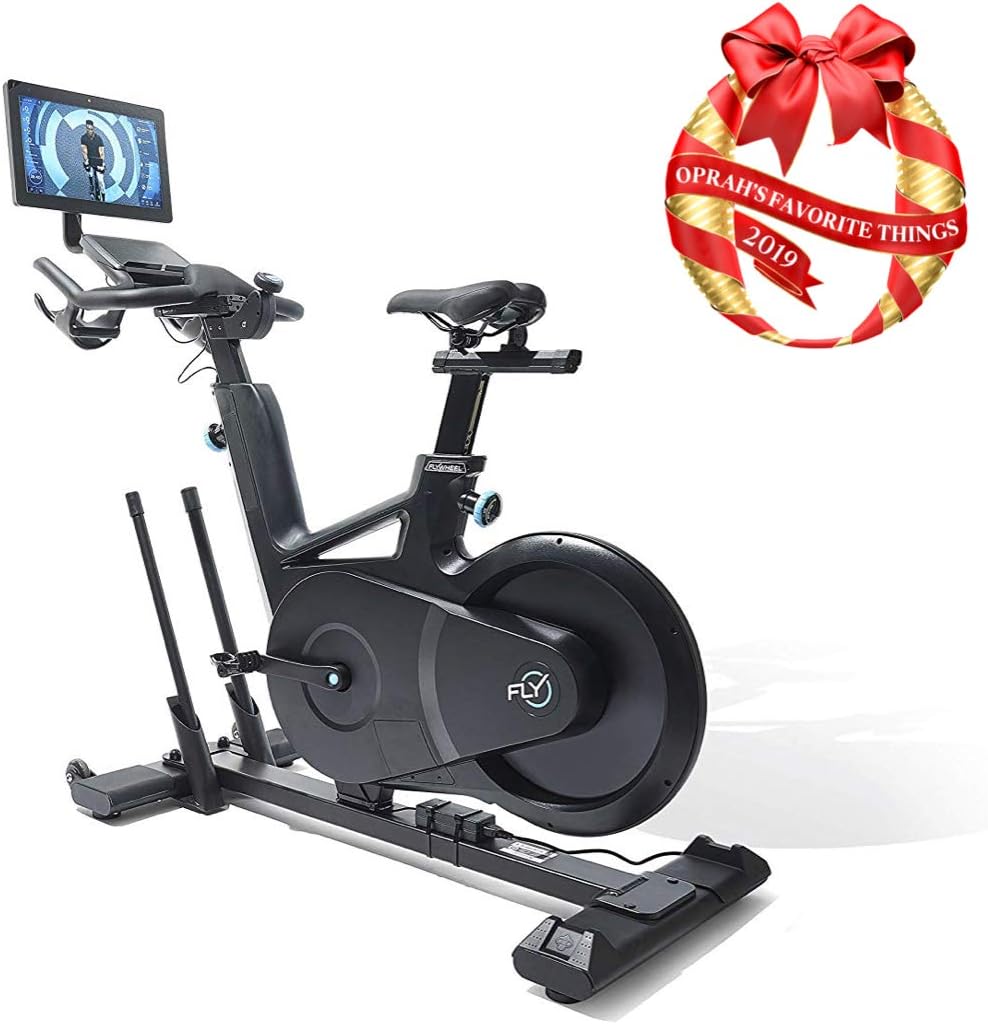 Flywheel Home Exercise Bike with Free Two-Month Subscription (Built-in Tablet