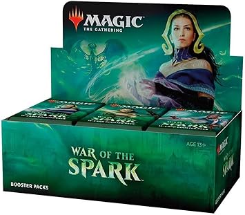 Caja de Refuerzos para Magic: The Gathering War of The Spark: Amazon.es: Juguetes y juegos