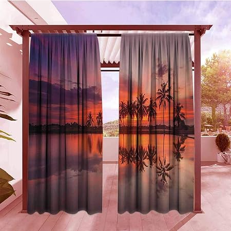 Amazon Com Curtains Rod Pocket Two Panels Apartment Decor