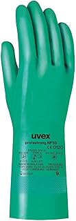 Uvex Nitril- / Chemikalienhandschuh - Hochwertiger Schutzhandschuh gegen chemische und mechanische Risiken - 10