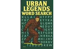 Urban Legend Word Search: Fifty Puzzles of Myths, Monsters, and Macabre Lore. (Reeder Road Puzzles)