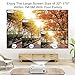 Projector (2019 Newest), 2400Lumen Mini Projector with 176″, 1080P Supported Full HD Video Projector, Works with HDMI, USB, VGA, AV for Home Theater, Movie, Video Game, Party, Outdoor Activitiesthumb 4