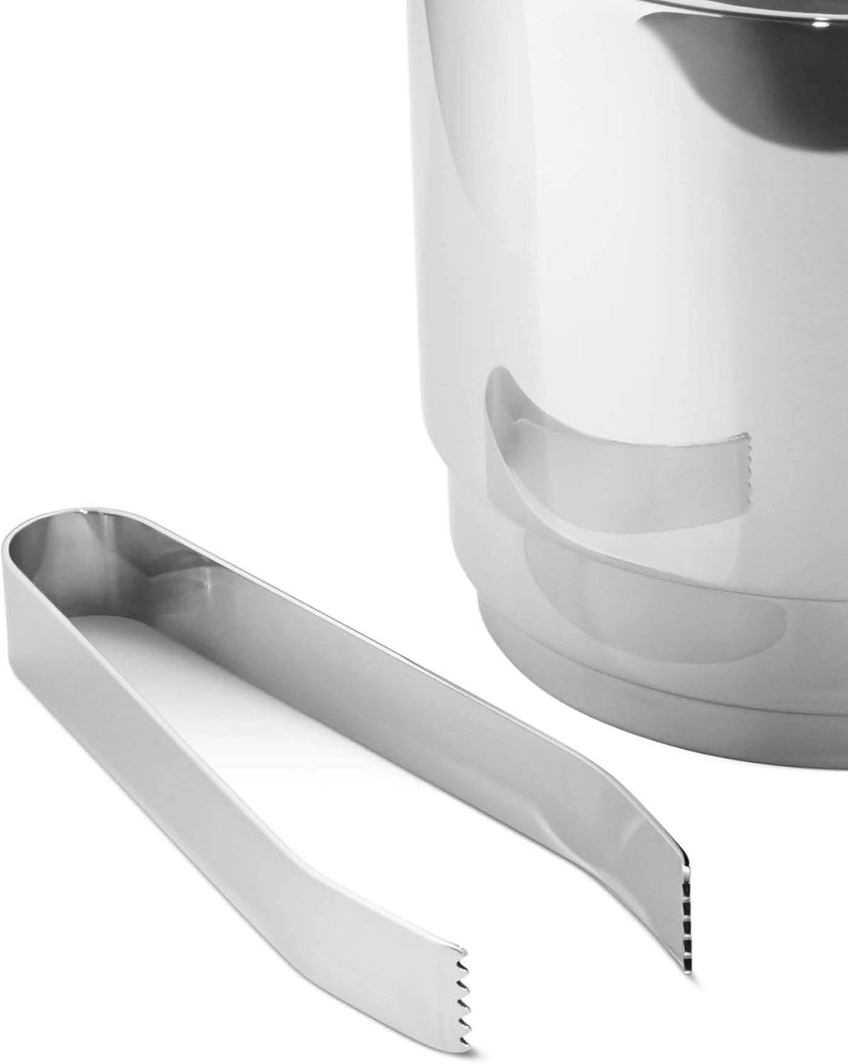 georg jensen ice bucket and tongs