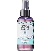Indigo Wild Zum Sea Salt Body Oil - Nourishing Body Massage Oil for Massage Therapy & Hydration - Nourishing, Vegetarian Massaging Oil with Sweet Almond Oil - 4 fl oz