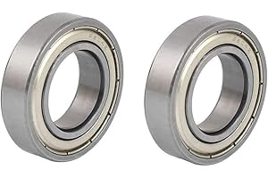 RANIT 6904Z 20 x 37 x 9mm Metal Shielded Deep Groove Radial Ball Bearing 2pcs