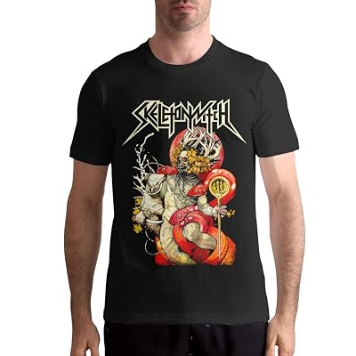 Skeletonwitch Mens Novelty Short Sleeve 