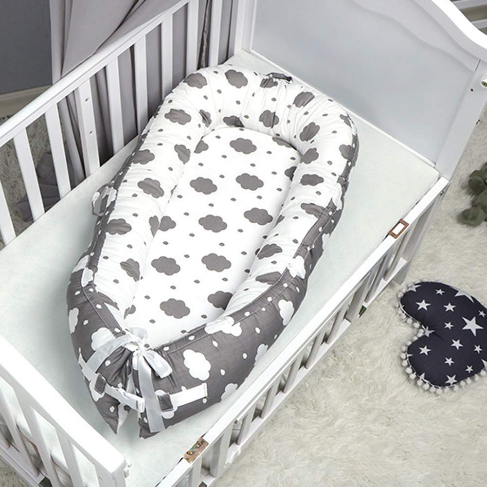 Ameublement Et Decoration Nid De Sommeil En Coton Pour Nouveau Ne Et Nourrisson Super Doux Niuxuan Reducteur De Lit Bebe Lavable Amovible Cocon Nid De Bebe Style 1 Respirant Literie Et Linge De