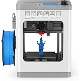 TINA2 3D Printer, HEPHI3D Mini 3D Printers for Beginners Fully Assembled | Ready to Use, Auto Leveling 3D Printer for Beginners with Resume Printing, Fully Open Source, Removable Flexible Build Plate