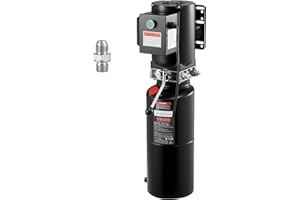 Vevor 110V 10 Quart Hydraulic Power Unit Automotive Hydraulic Pump Dump Trailer Vehicle Mounted Lifter Auto Shop Repair Car Lift Power Unit for Two and Four Post Lift Auto Hoist