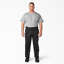 Dickies Mens 874 Flex Work Pants, Black, 38W x 32L US