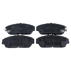 TRQ Front Brake Pads Ceramic Compatible with